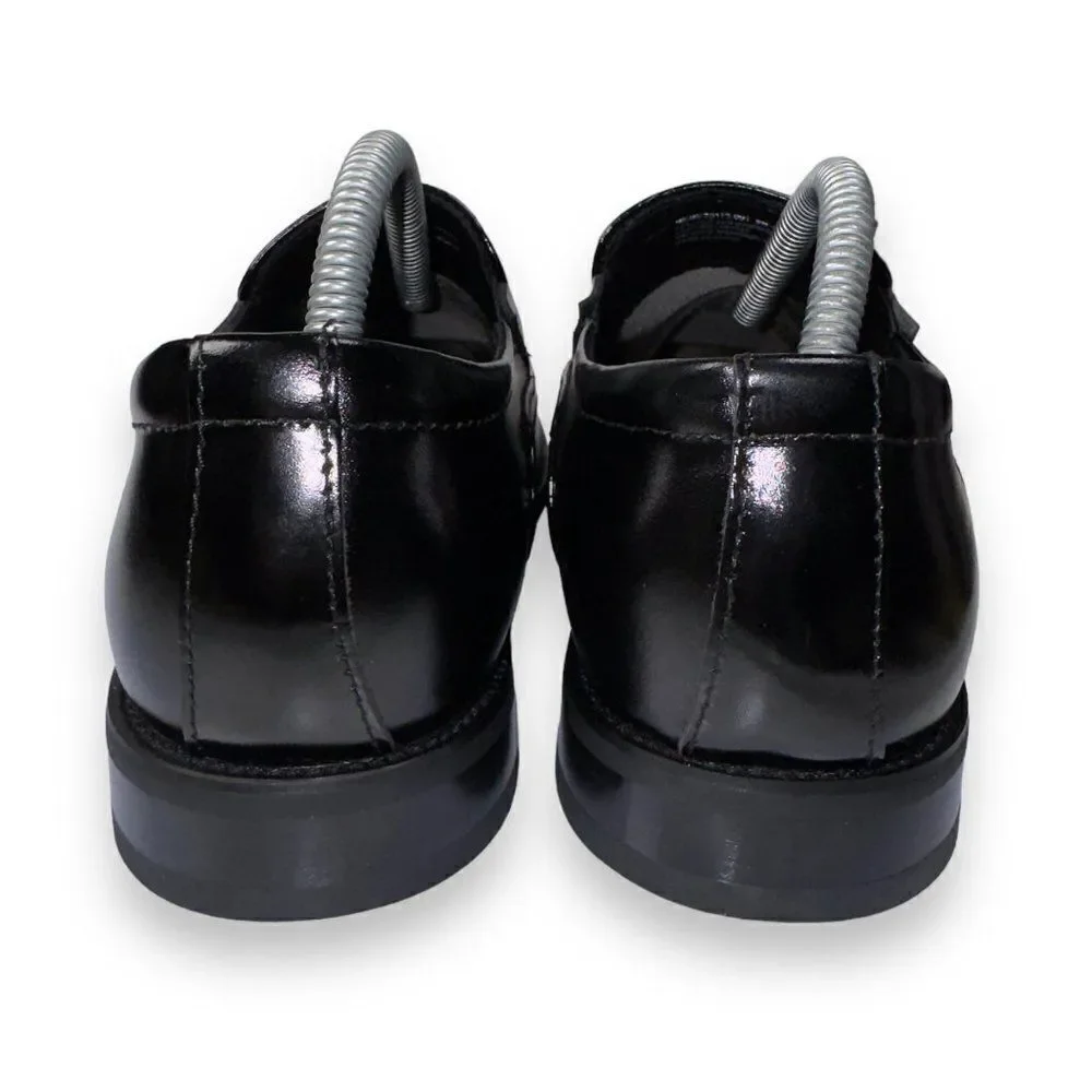 Stacy Adams Felton‎ Square Toe Dress Loafers Black 20113-001 Men's 8M